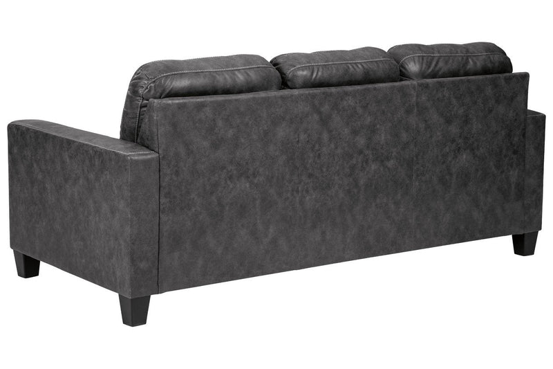 Venaldi Gunmetal Sofa Chaise - Gate FurnitureSectional