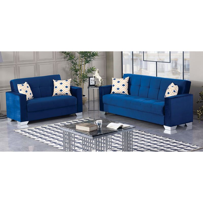 Vermont 63 in. Convertible Sleeper Loveseat in with Storage - Gate FurnitureLoveseat