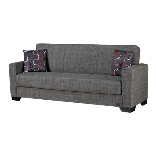Vermont 82 in. Convertible Sleeper Sofa in Gray with Storage - Gate FurnitureSleeper Sofa