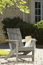 Visola Gray Adirondack Chair - Gate FurnitureAccent Chair