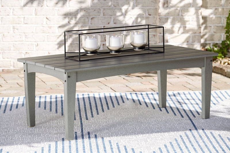 Visola Gray Outdoor Coffee Table - Gate FurnitureCoffee Table