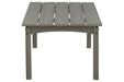 Visola Gray Outdoor Coffee Table - P802-701 - Gate Furniture