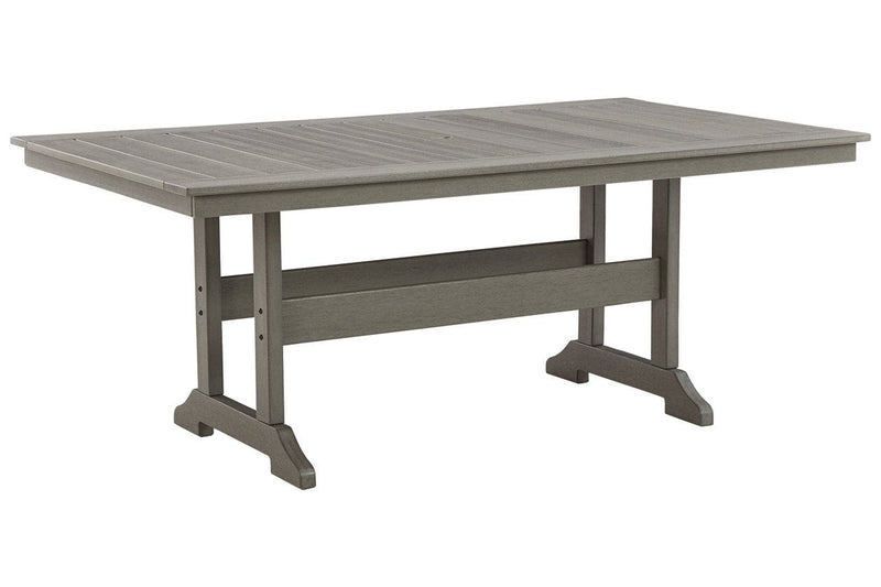 Visola Gray Outdoor Dining Table - Gate FurnitureDining Table