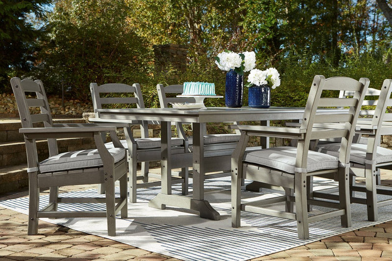 Visola Gray Outdoor Dining Table - Gate FurnitureDining Table