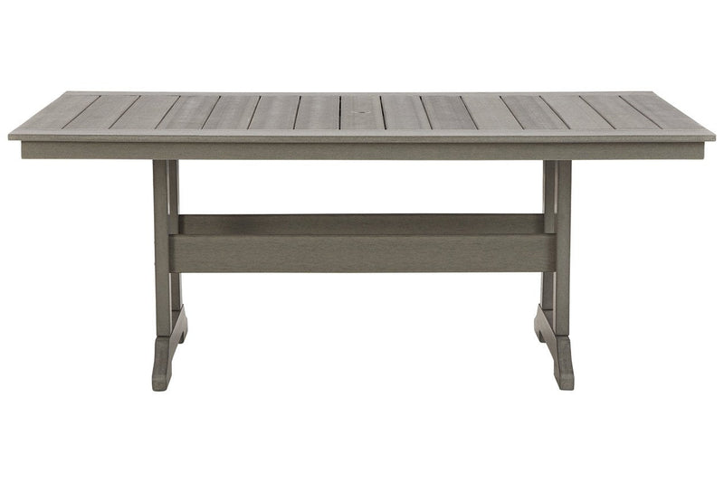 Visola Gray Outdoor Dining Table - Gate FurnitureDining Table