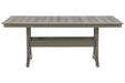 Visola Gray Outdoor Dining Table - P802-625 - Gate Furniture