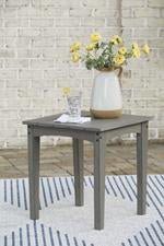 Visola Gray Outdoor End Table - Gate FurnitureEnd Table