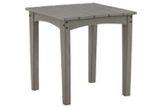 Visola Gray Outdoor End Table - Gate FurnitureEnd Table