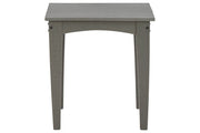 Visola Gray Outdoor End Table - Gate FurnitureEnd Table