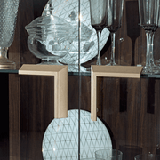 Volare 4 Door Buffet W/Mirror Set - Gate Furniture