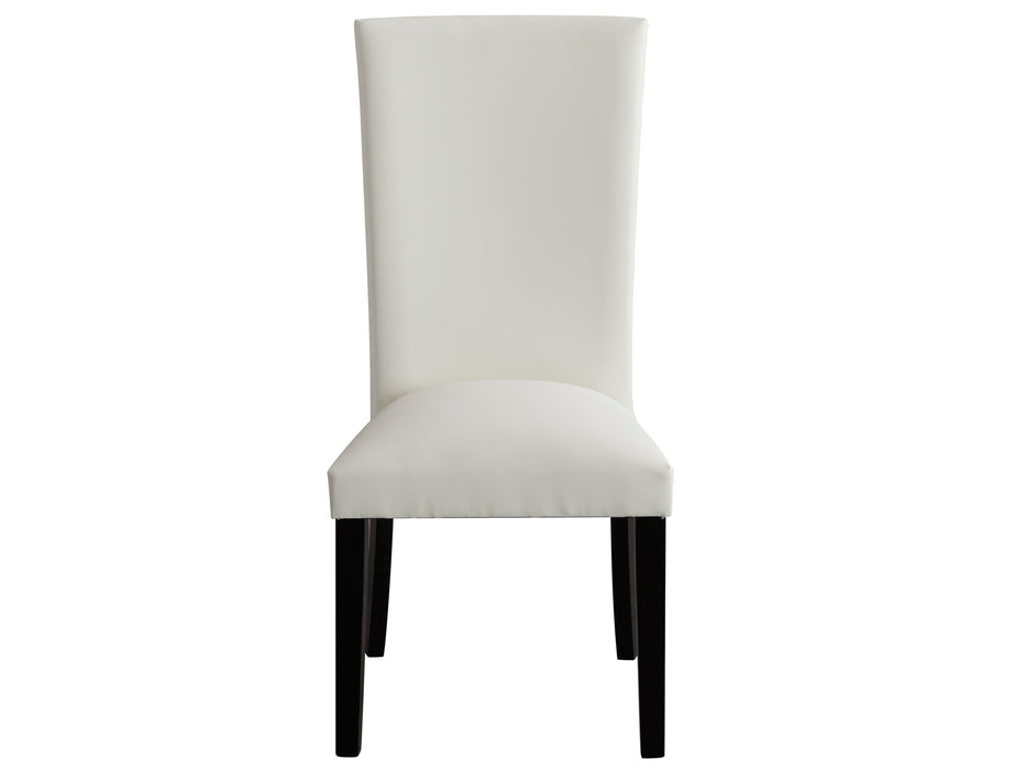 Vollardi White Dining Chair - D728-04 - Gate Furniture