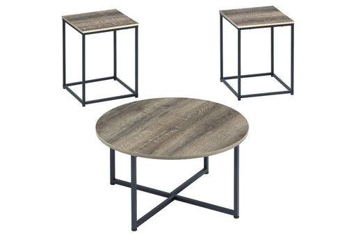 Wadeworth Two - tone Table (Set of 3) - Gate FurnitureOccasional Table Set