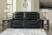 Warlin Power Reclining Loveseat with Console - Gate FurniturePower Reclining Loveseat