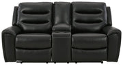 Warlin Power Reclining Loveseat with Console - Gate FurniturePower Reclining Loveseat