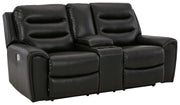 Warlin Power Reclining Loveseat with Console - Gate FurniturePower Reclining Loveseat