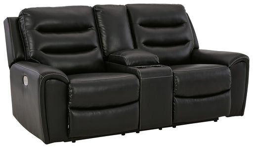 Warlin Power Reclining Loveseat with Console - Gate FurniturePower Reclining Loveseat