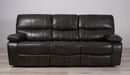 Waterfall Grey Reclining Sofa - U0040-TQ GREY/BLK WELT-RS - Gate Furniture
