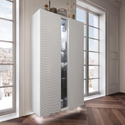 Wave 2 Door China W/ Light - Gate FurnitureCabinet