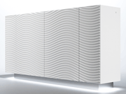 Wave 4 Door Buffet White - i36263 - Gate Furniture