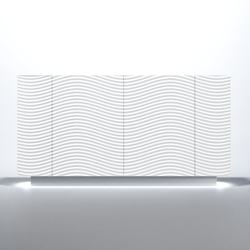 Wave 4 Door Buffet White - Gate FurnitureOther Products