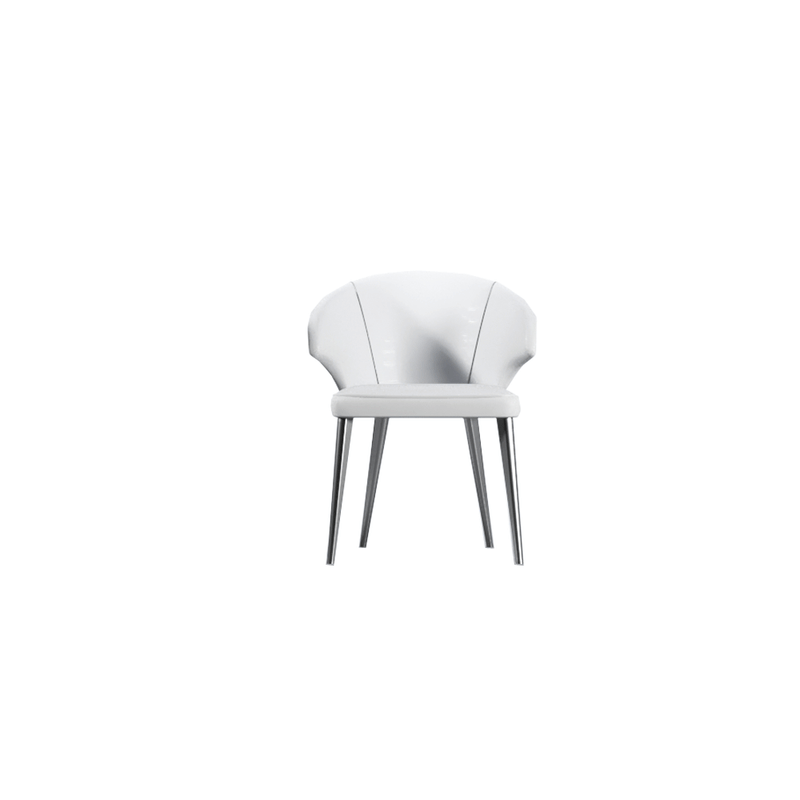 Wave Chair White - i36261 - Gate Furniture