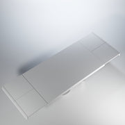 Wave Dining Table W/ 2 Ext. - Gate FurnitureDining Table