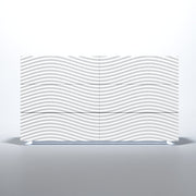 Wave Dressers/Chest White Set - Gate Furniture