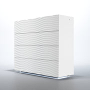 Wave Dressers/Chest White Set - Gate Furniture