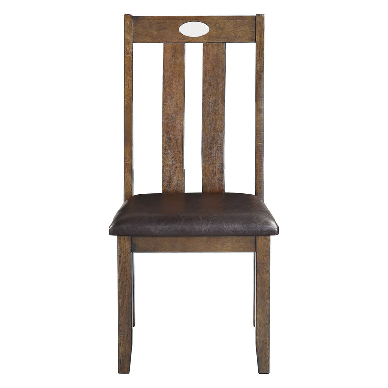 Weston Medium Brown 5 - Piece Dining Set - Gate FurnitureDining Room Set