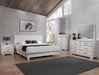 White Sands King Platform Bed - Gate Furniture