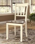 Whitesburg Brown/Cottage White Dining Chair (Set of 2) - Gate FurnitureDining Chair