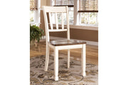 Whitesburg Brown/Cottage White Dining Chair (Set of 2) - Gate FurnitureDining Chair