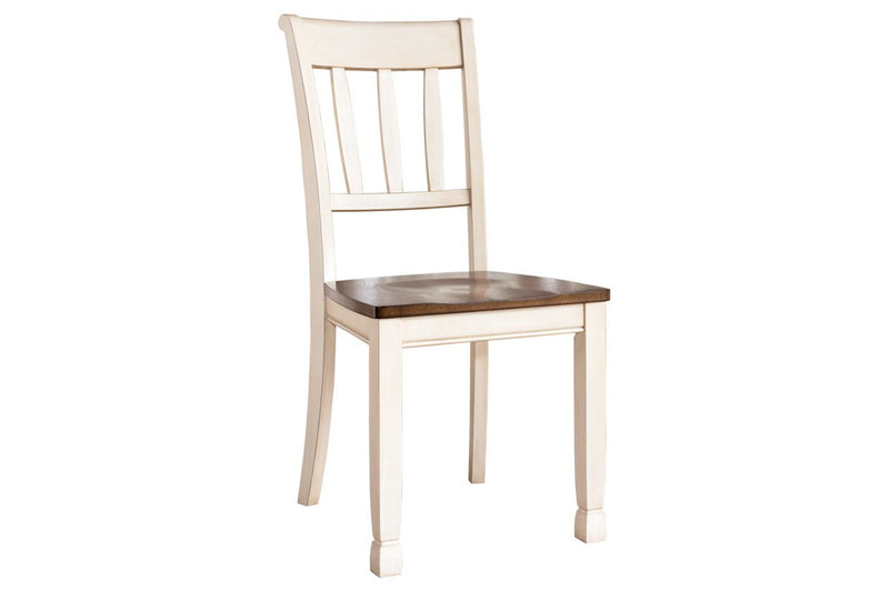 Whitesburg Brown/Cottage White Dining Chair (Set of 2) - Gate FurnitureDining Chair