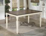 Whitesburg Brown/Cottage White Dining Table - Gate FurnitureDining Table