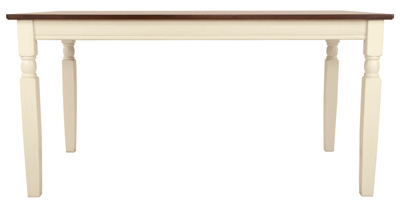 Whitesburg Brown/Cottage White Rectangular Dining Set - Gate FurnitureDining Room Set