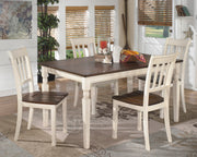 Whitesburg Brown/Cottage White Rectangular Dining Set - Gate FurnitureDining Room Set