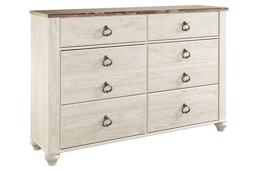 Willowton Two - tone Dresser - Gate FurnitureDresser