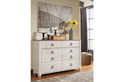 Willowton Two - tone Dresser - Gate FurnitureDresser
