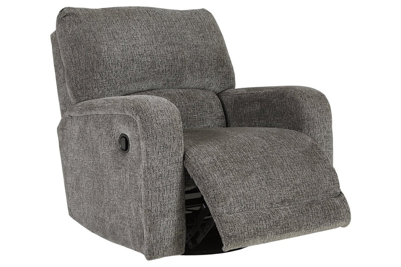 Wittlich Slate Swivel Glider Recliner - Gate FurnitureRecliner