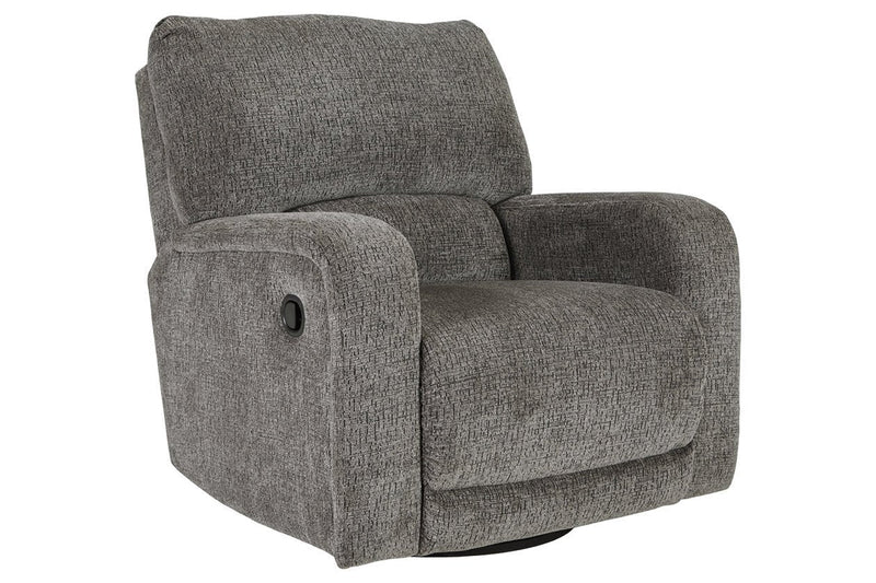 Wittlich Slate Swivel Glider Recliner - Gate FurnitureRecliner