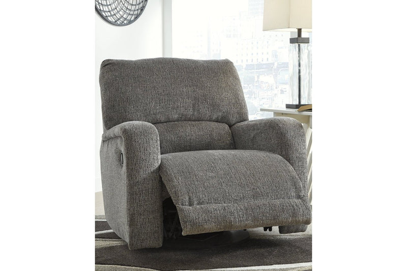 Wittlich Slate Swivel Glider Recliner - Gate FurnitureRecliner