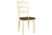 Woodanville Cream/Brown Dining Chair (Set of 2) - Gate FurnitureDining Chair