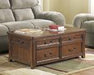 Woodboro Dark Brown Coffee Table with Lift Top - T478-20 - Gate Furniture