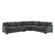 Worchester Dark Gray 4 - Piece Modular Sectional - Gate FurnitureSectional