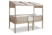 Wrenalyn Two - tone Twin Loft Bed - Gate FurnitureLoft Bed