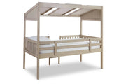 Wrenalyn Two - tone Twin Loft Bed - Gate FurnitureLoft Bed