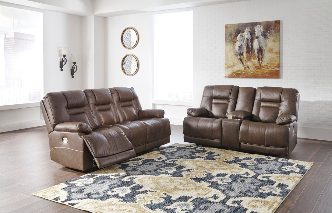 Wurstrow Umber Power Reclining Living Room Set - Gate Furniture