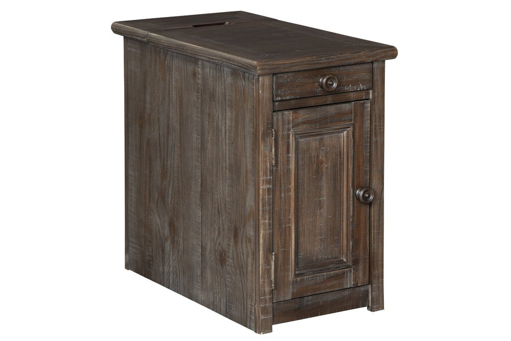 Wyndahl Rustic Brown Chairside End Table - T648-7 - Gate Furniture