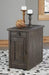 Wyndahl Rustic Brown Chairside End Table - T648-7 - Gate Furniture