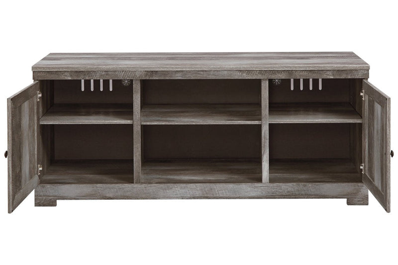 Wynnlow Gray 63" TV Stand - Gate FurnitureEntertainment Center